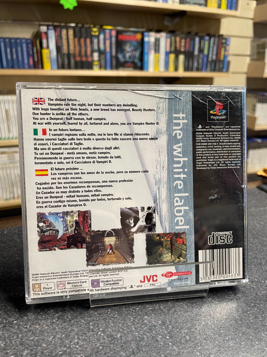 Vampire Hunter - Sony Play station 1 PS1 - Complete with Manual