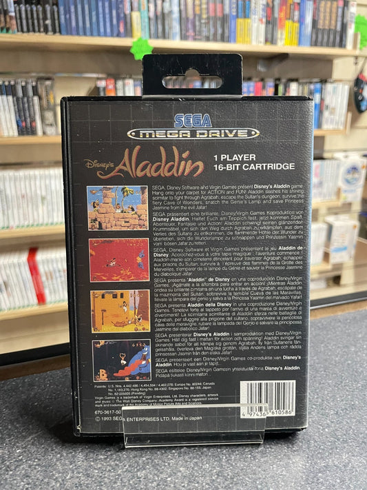 Disney's Aladdin - Sega Mega Drive - Boxed no Manual