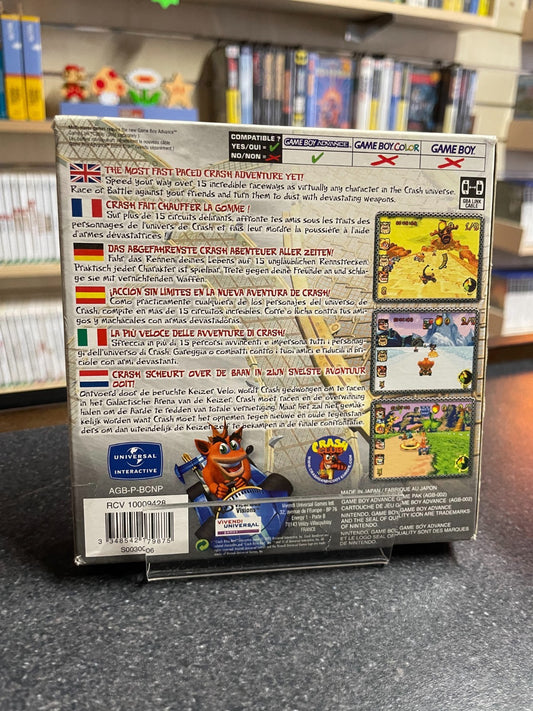 Crash Nitro Kart - GameBoy Advance - Boxed with Manual