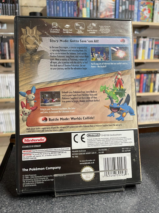 Pokemon Colosseum - Nintendo Gamecube - Boxed with Manual & Memory Card - VGC