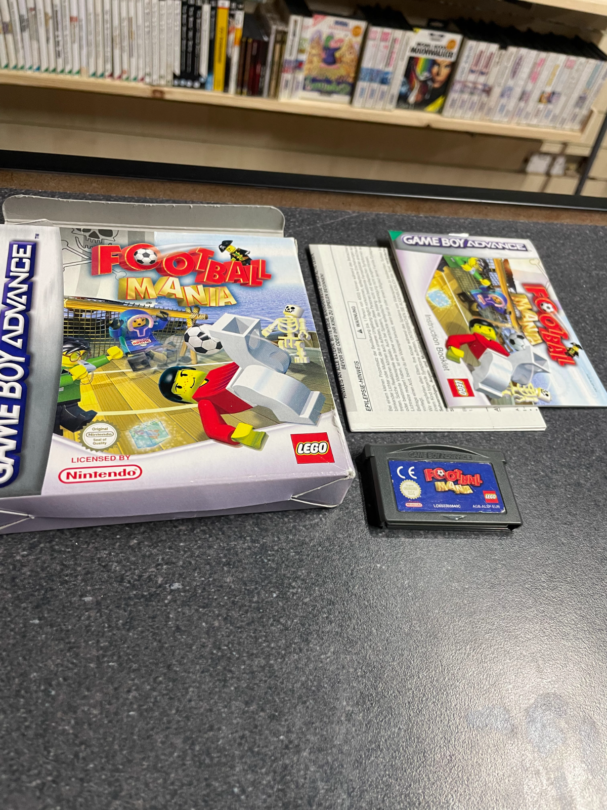 Lego Football Mania - Nintendo GameBoy Advance - Boxed & Complete