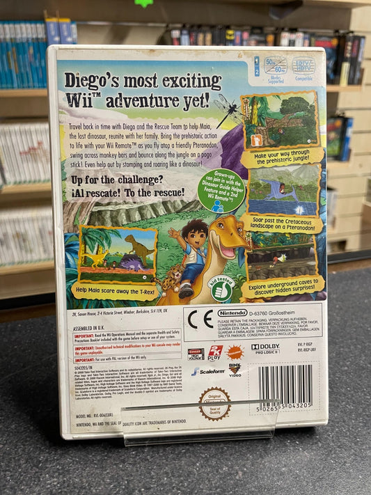 Nickelodeon Go Diego Go: Great Dinosaur Rescue - Nintendo Wii - Boxed