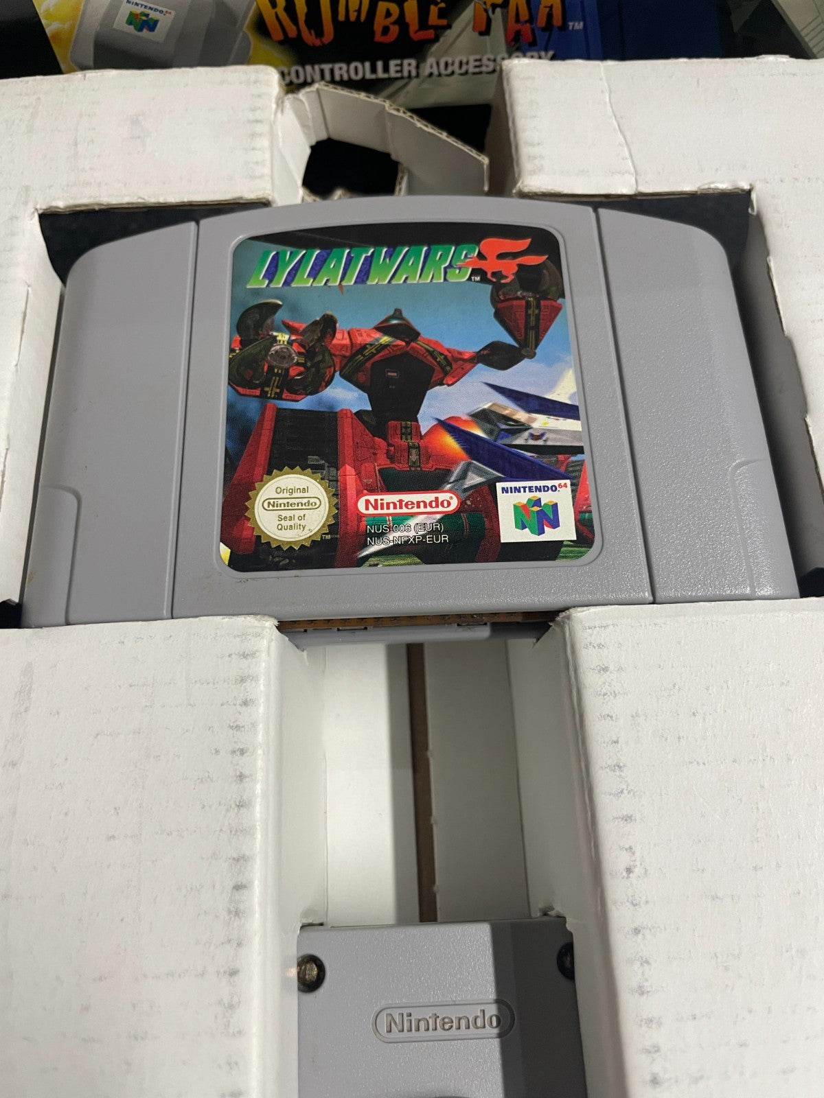 Lylat Wars - Rumble Pak Included - Nintendo 64 N64 - Boxed & Complete