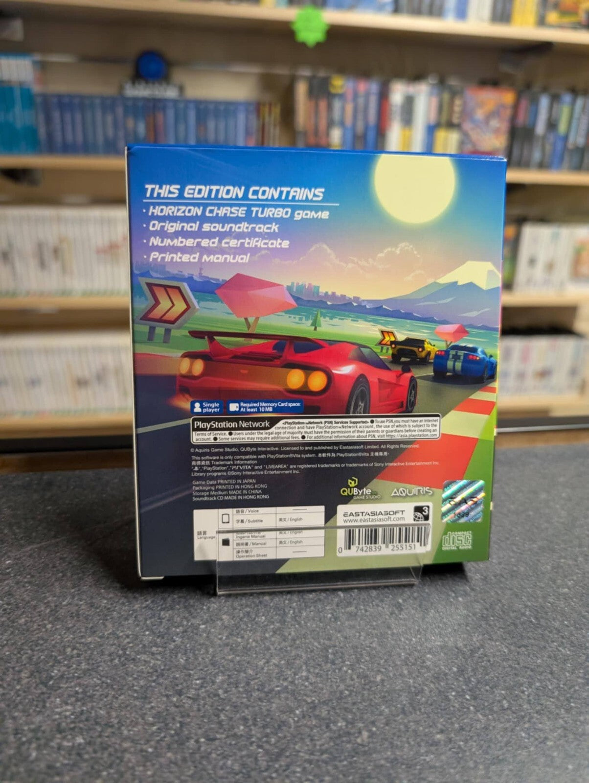 Horizon Chase Turbo - Sony - PSVITA - Boxed with Manual