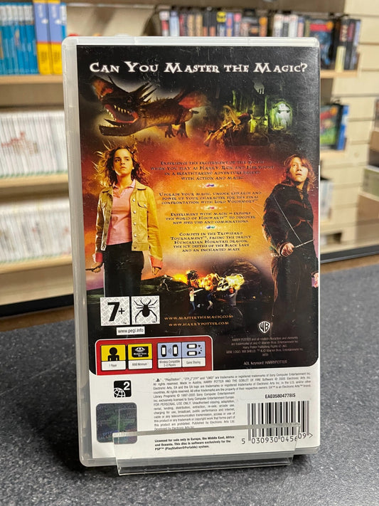 Harry Potter and the Goblet of Fire - Sony - PSP -Complete with Manual