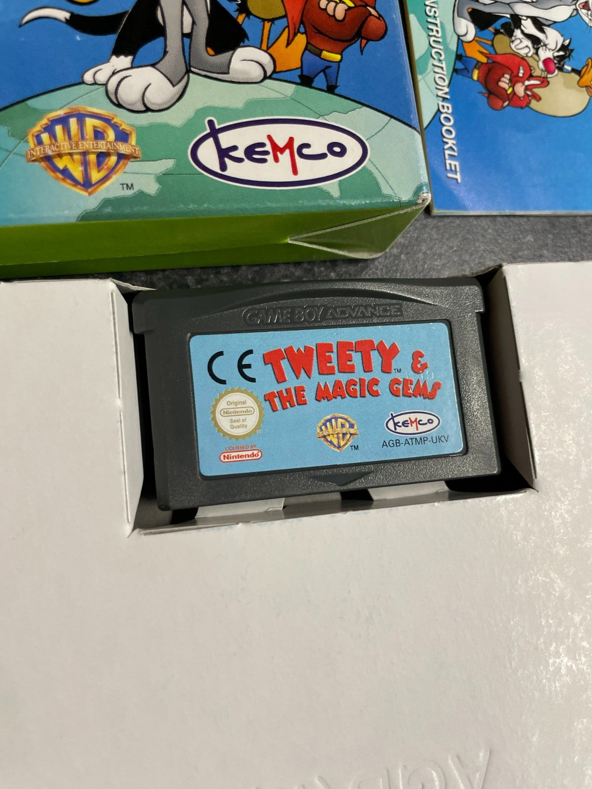 Tweety & The Magic Gems - Nintendo GameBoy Advance - Boxed with Manual