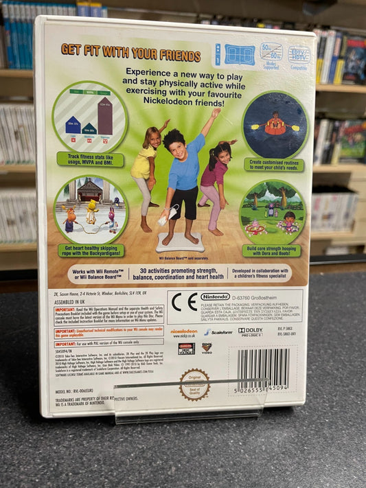 Nickelodeon Fit - Nintendo Wii - Boxed with Manual