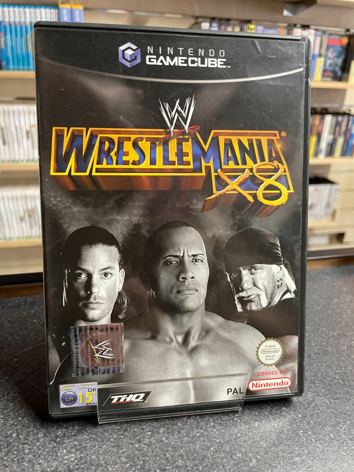 WWE Wrestle Mania X8 - Nintendo GameCube - Complete with Manual