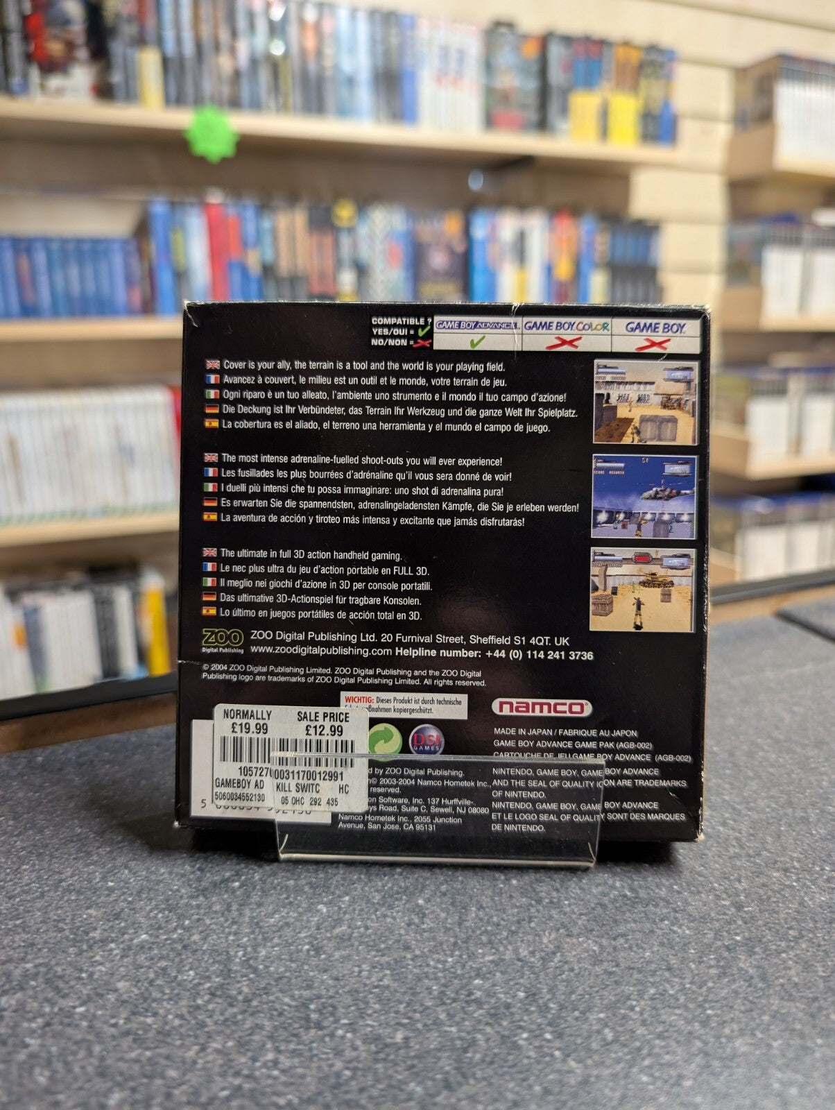 Kill Switch - GameBoy Advance - Boxed