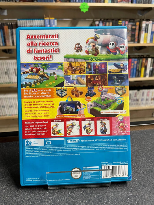 Captain Toad: Treasure Tracker - Nintendo WiiU - Boxed