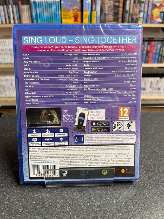 Singstar: Celebration - PlayStation 4 PS4 - SEALED