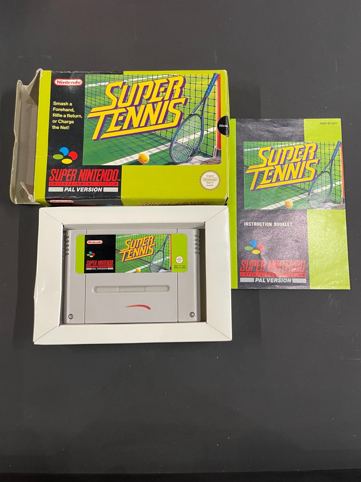 Super Tennis - Nintendo SNES - Boxed & Complete