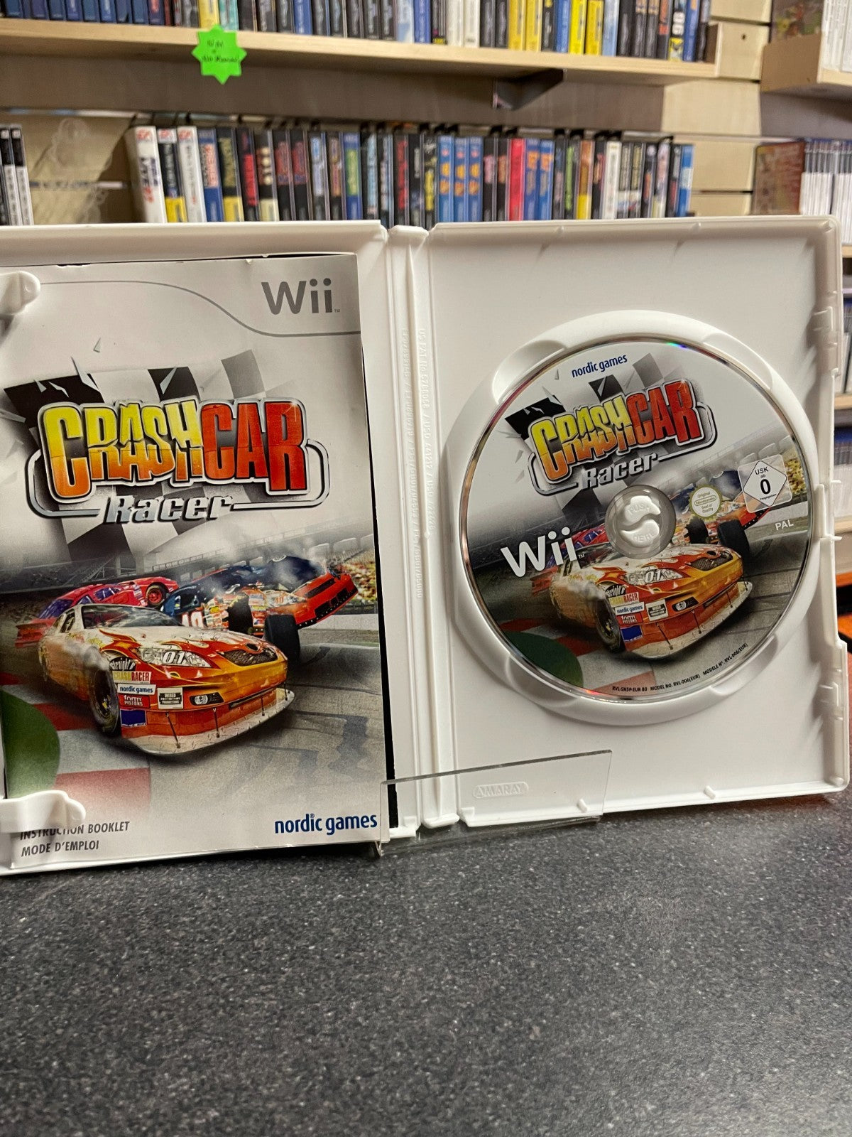 Crash Car Racer - Nintendo Wii - Complete with Manual