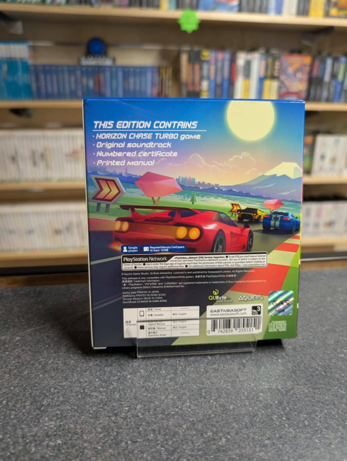Horizon Chase Turbo - Sony - PSVITA - Boxed with Manual