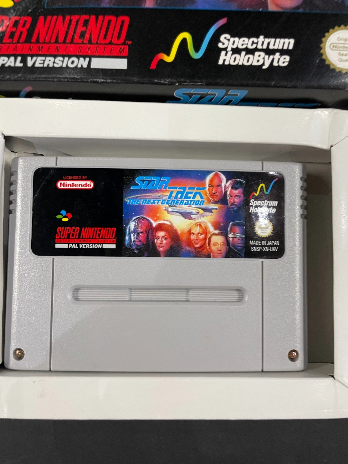 Star Trek The Next Generation - SNES - Boxed with Manual