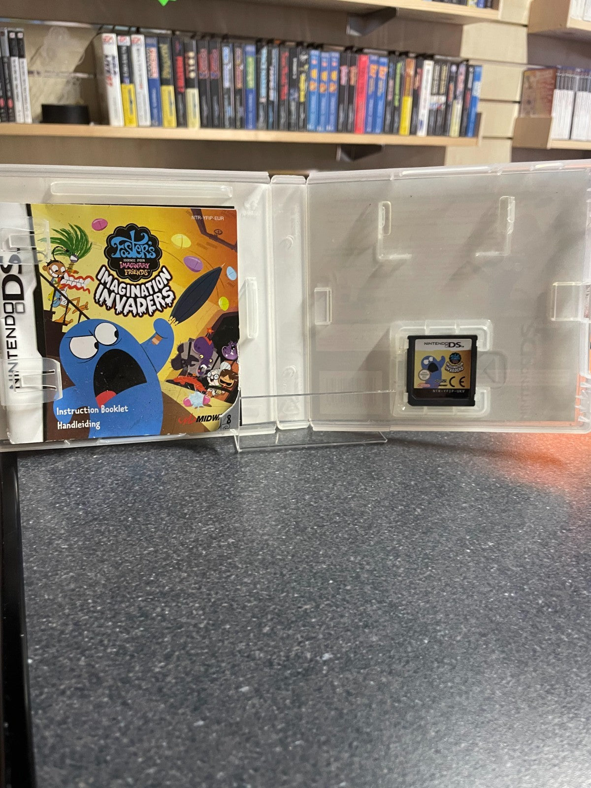 Fosters Home for Imaginary Friends: Imagination Invaiders - Nintendo DS - w/Man