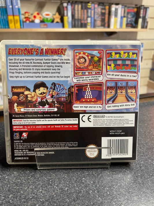 Carnival: Funfair Games - Nintendo Ds - Boxed with Manual