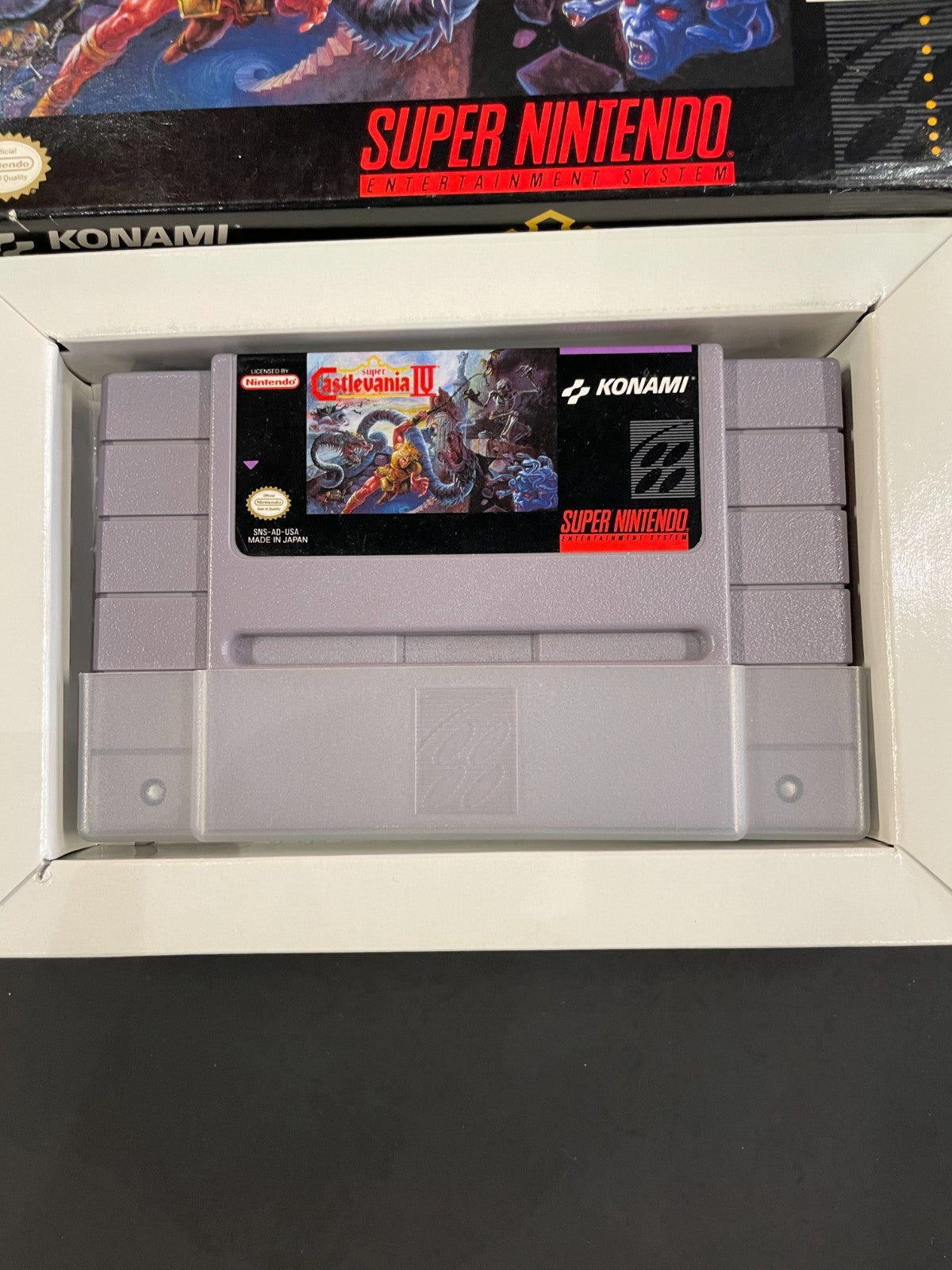 Super Castlevania IV - Nintendo SNES - Boxed & Complete - USA