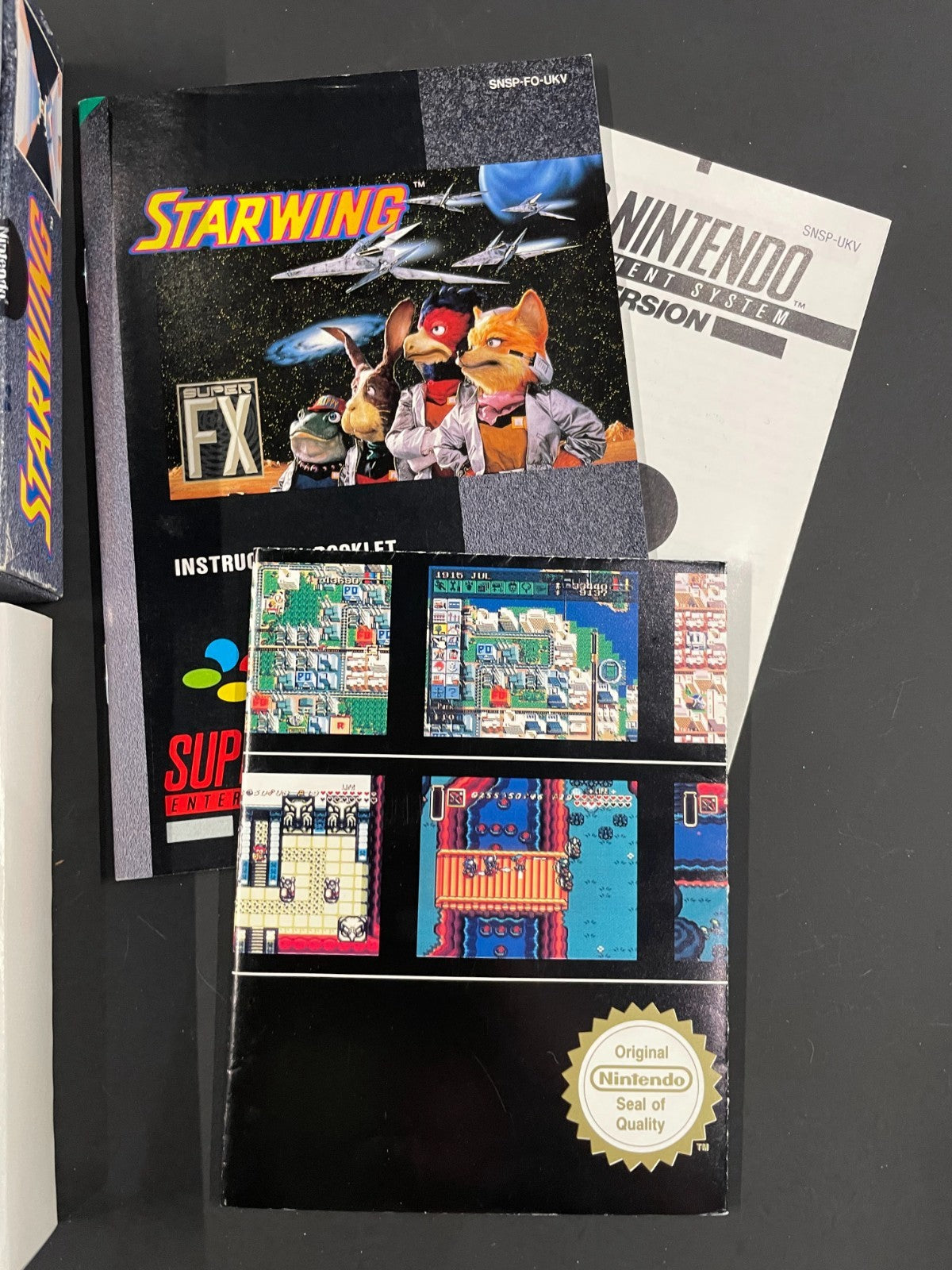 Starwing - Nintendo SNES - Boxed with Manual + Poster