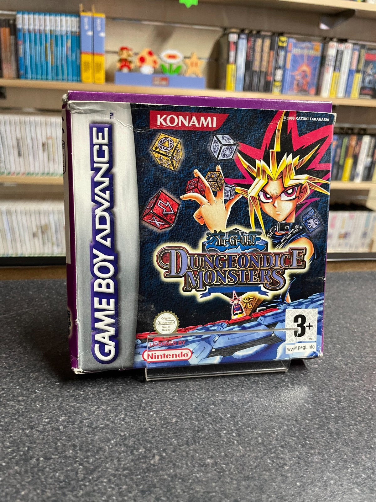 Yu-Gi-Oh! Dungeon Dice Monsters - Nintendo GameBoy Advance - Boxed w/Manual