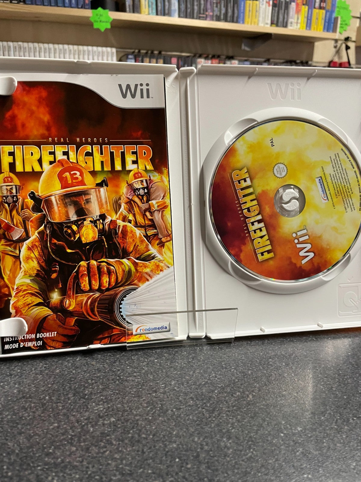 Real Heros: FireFighter - Nintendo Wii - Boxed with Manual