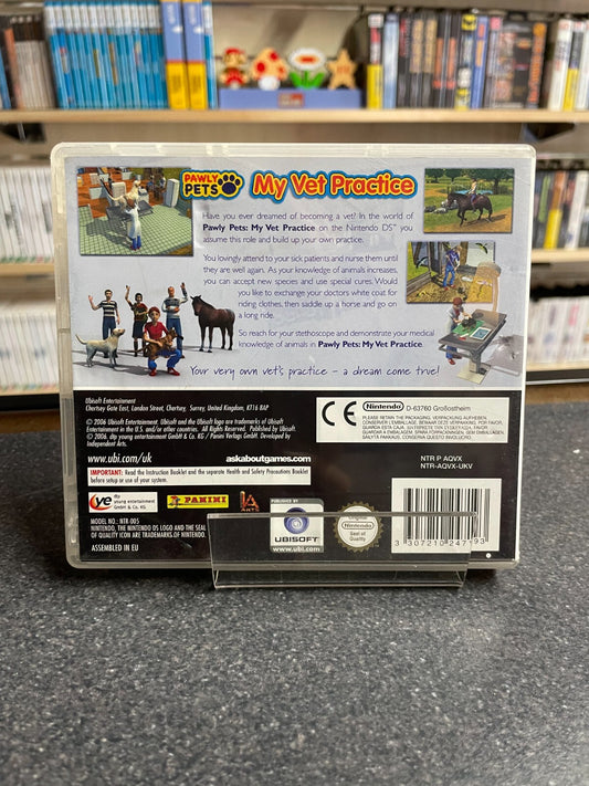 Pawly Pets: My Vet Practice - Nintendo Ds - Boxed With Manual