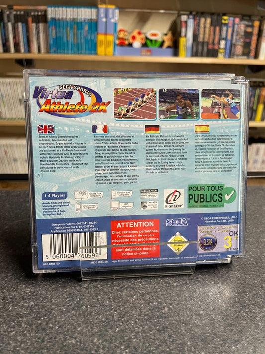 Virtua Athele 2K - SEGA Dreamcast - Complete with Manual
