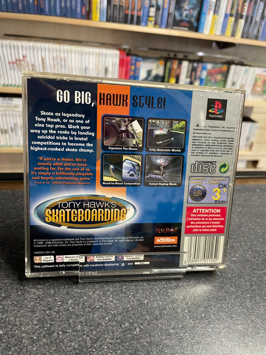 Tony Hawk's Skateboarding - Play station 1 PS1 - Complete with Manual