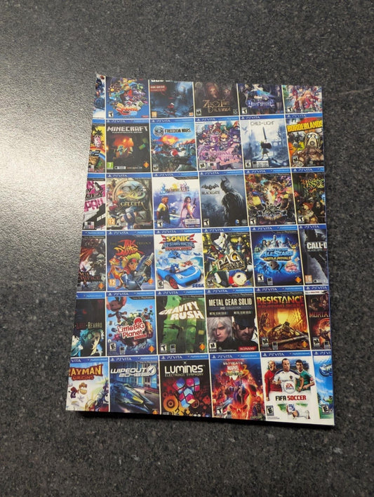 The Playstaion Vita Collector's Handbook -Sony - Playstation - Psvita - Handbook