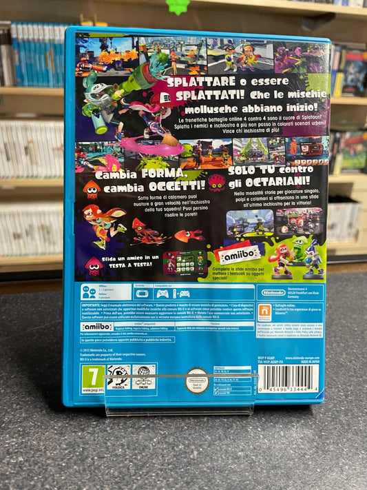 Splatoon - Nintendo Wii U - No Manual