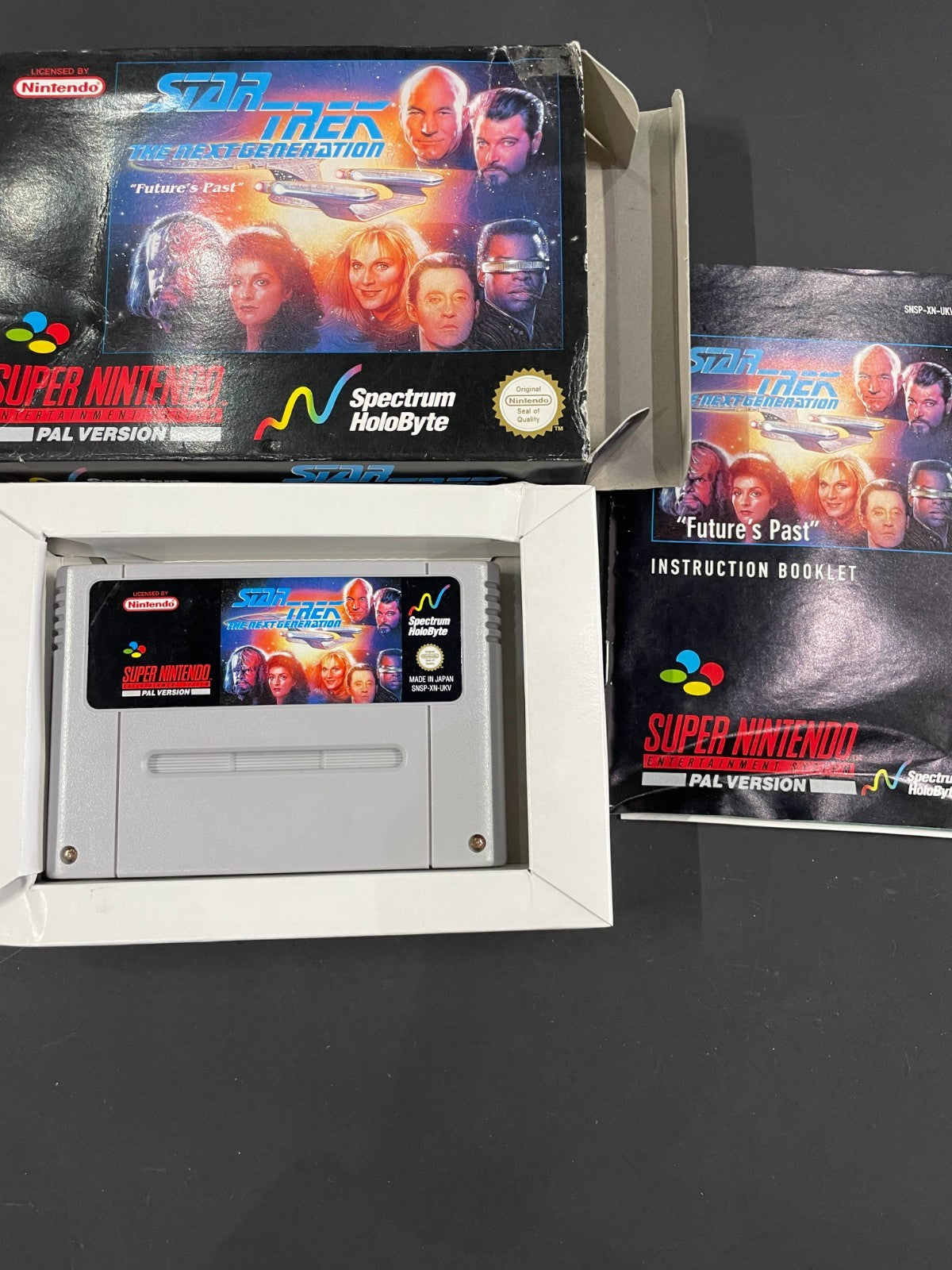 Star Trek The Next Generation - SNES - Boxed with Manual