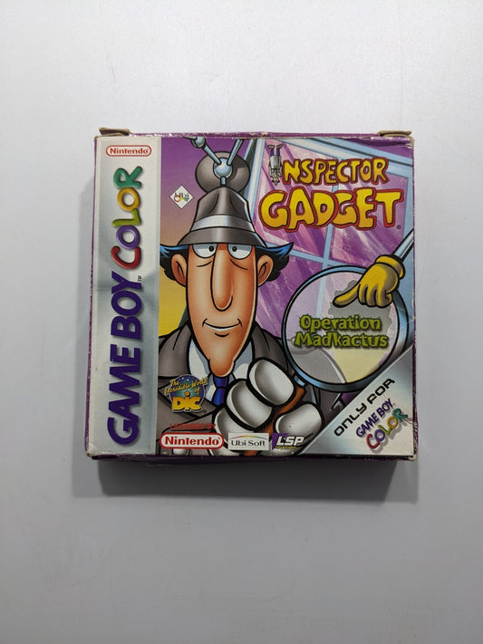 Inspector Gadget Operation Madkactus - Nintendo Gameboy Colour - Boxed Complete
