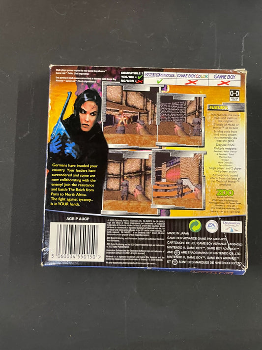 Medal of Honor Undeerground - Nintendo Game Boy Advance - Boxed with Manual