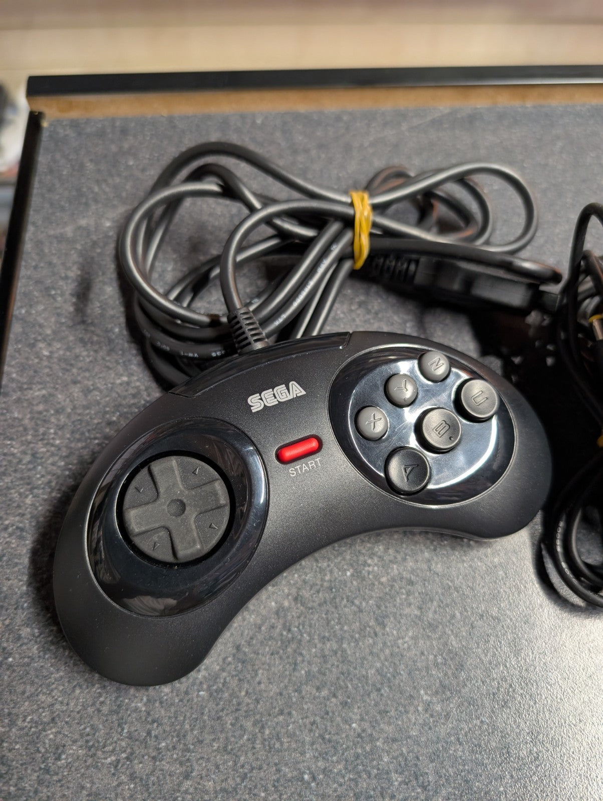 Sega Multi Mega - 6 Button Controller - Fully Tested - VGC