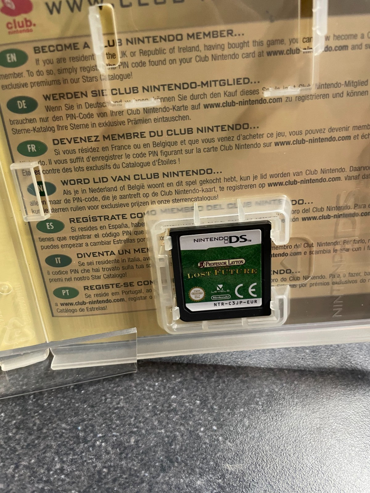 Professor Layton and the Lost Future - Nintendo DS - Boxed with Manual