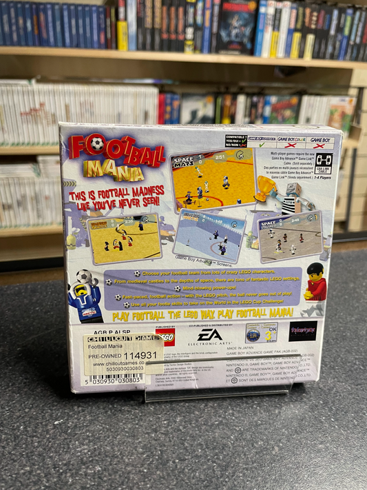 Lego Football Mania - Nintendo GameBoy Advance - Boxed & Complete