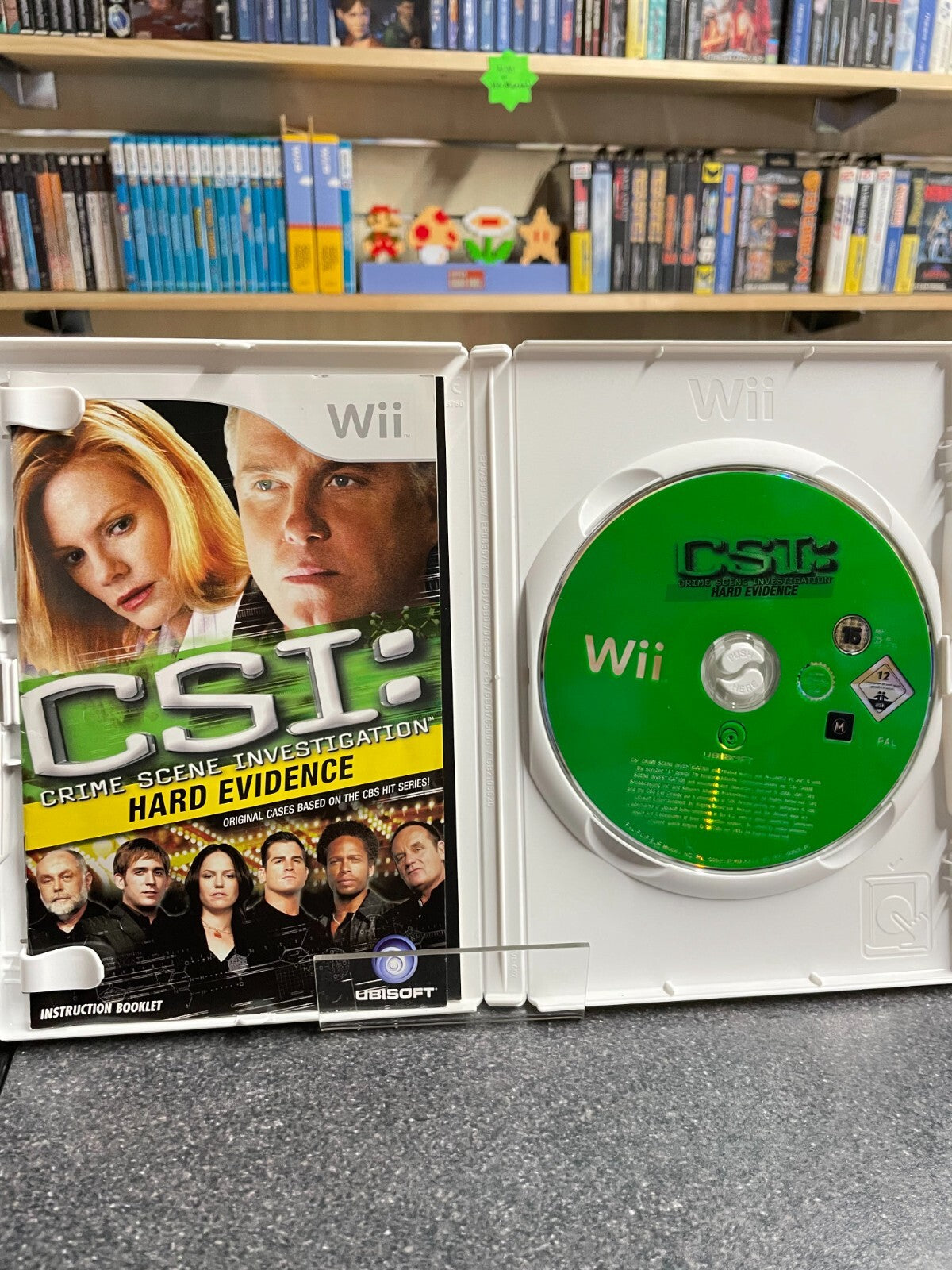 CSI: Crime Scene Investigation Hard Evidence - Nintendo Wii - Complete w/Manual