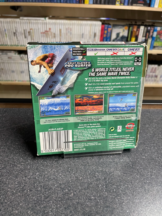 Kelly Slater Pro Surfer - Nintendo GameBoy Advance - Boxed with No Manual