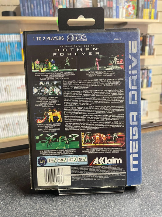 Batman Forever - SEGA Mega Drive - Boxed wtih Manual