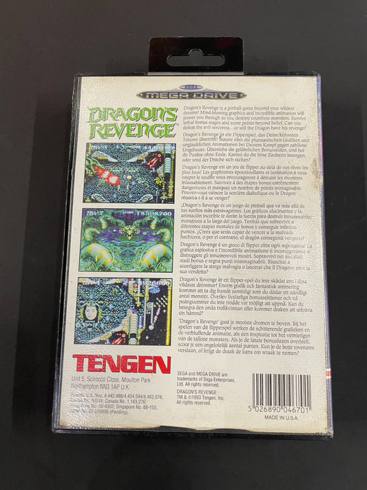 Dragon's Revenge - SEGA Mega Drive - Boxed with Manual - VGC
