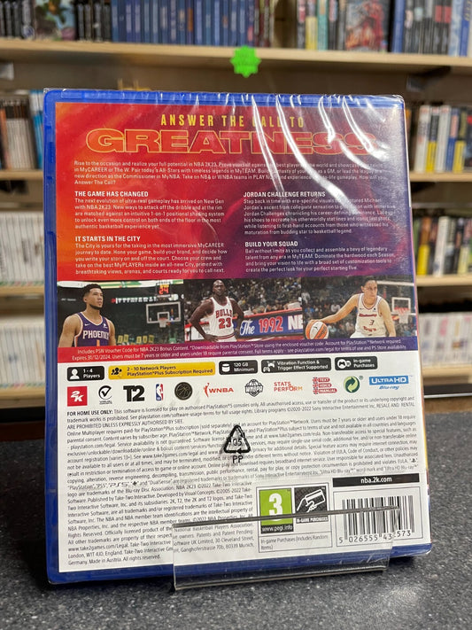 NBA 2k23 - Sony PlayStation 5 PS5 - Brand New Sealed