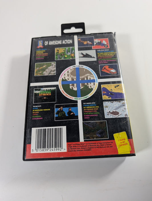 Jungle Strike - Sega Megadrive - Boxed & Compete