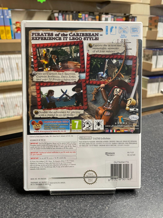 LEGO Pirates of the Caribbean: The Video Game - Nintendo Wii -Boxed with Manual