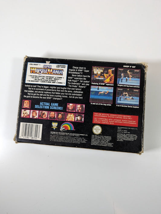 WWF Super Wrestlemania - Nintendo SNES - Boxed No Manual