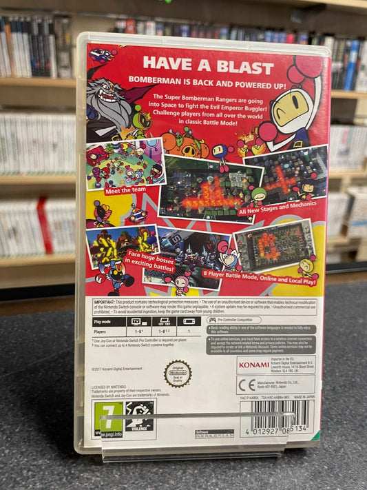 Super Bomberman R - Nintendo Switch - Boxed