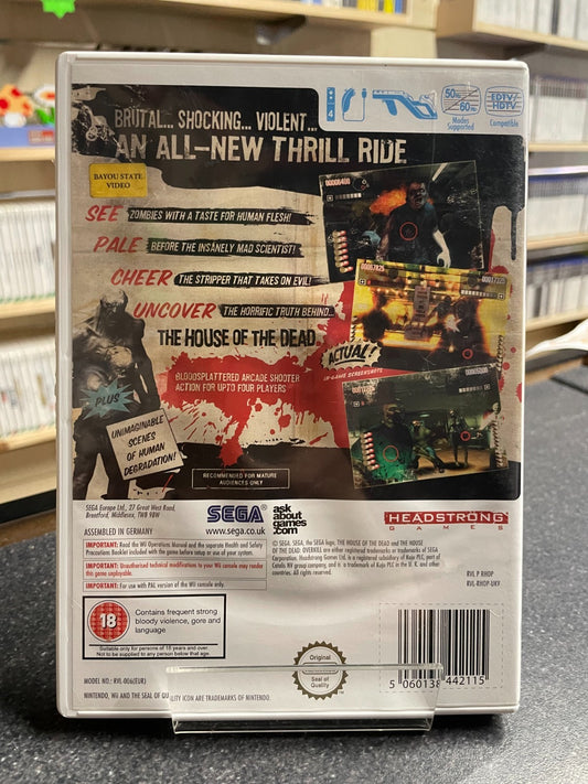 The House of the Dead: Overkill - Nintendo Wii - Boxed with Manual