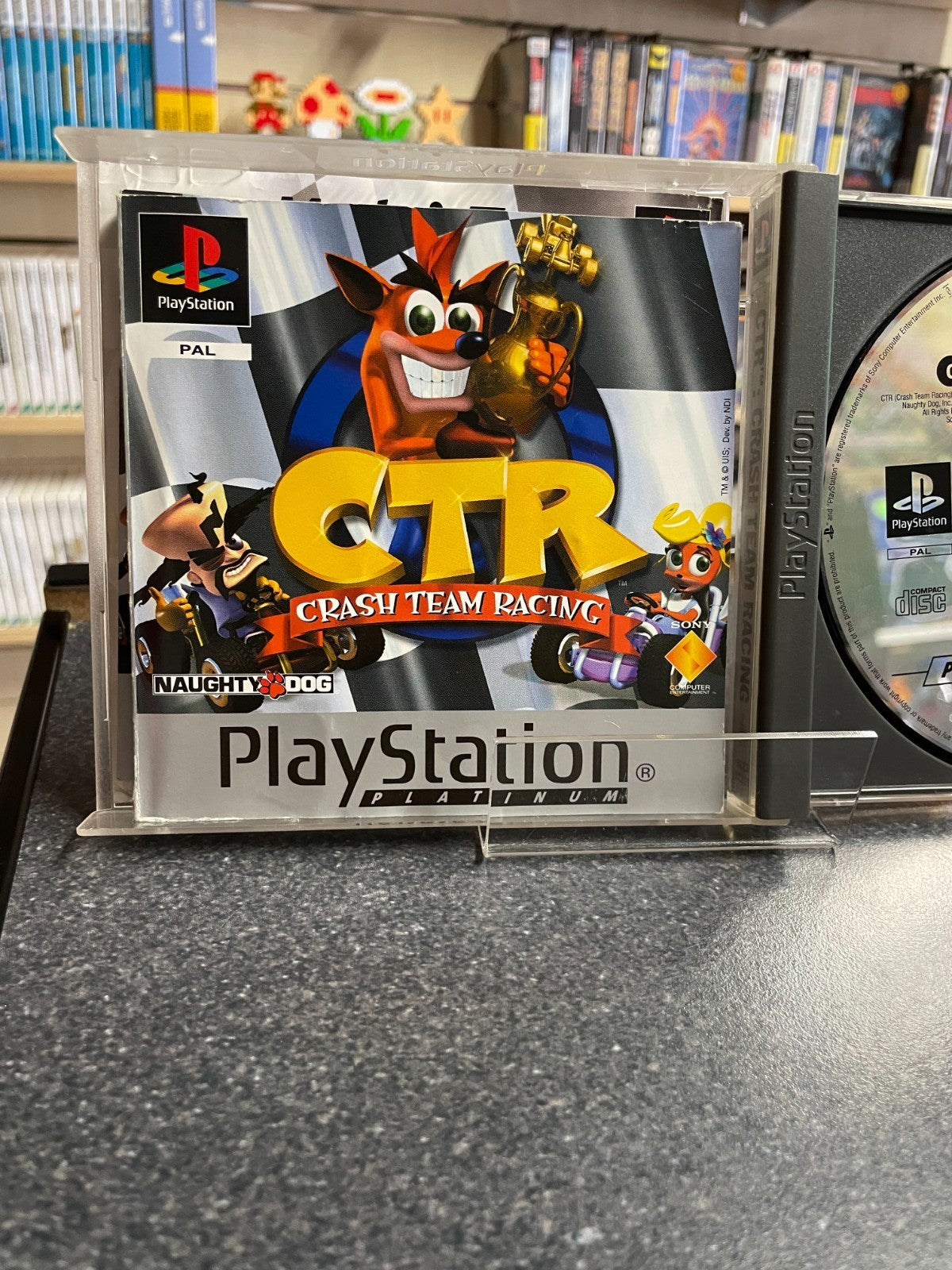 CTR: Crash Team Racing - Sony Playstation One PS1 - Boxed with Manual