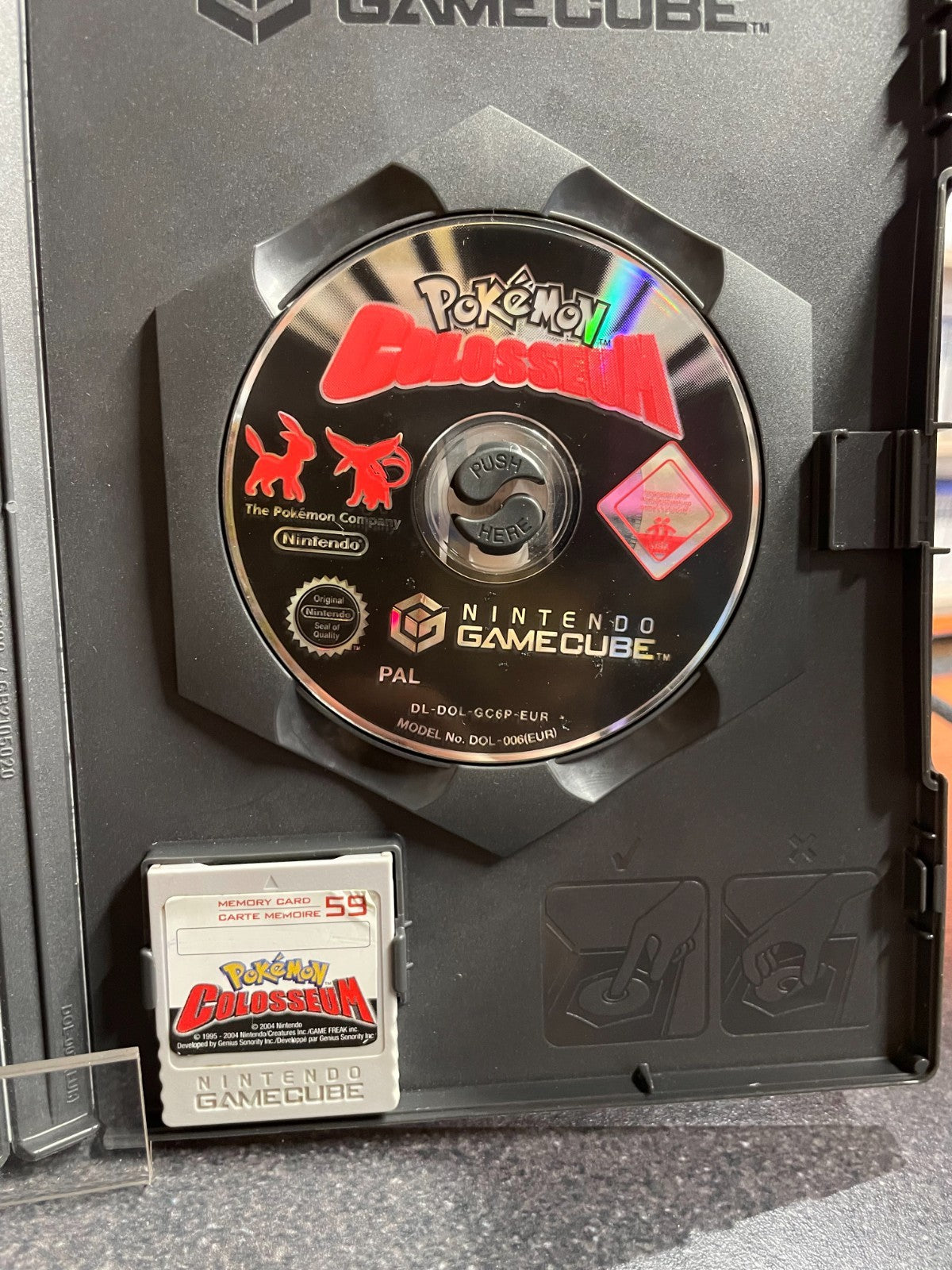 Pokemon Colosseum - Nintendo Gamecube - Boxed with Manual & Memory Card - VGC