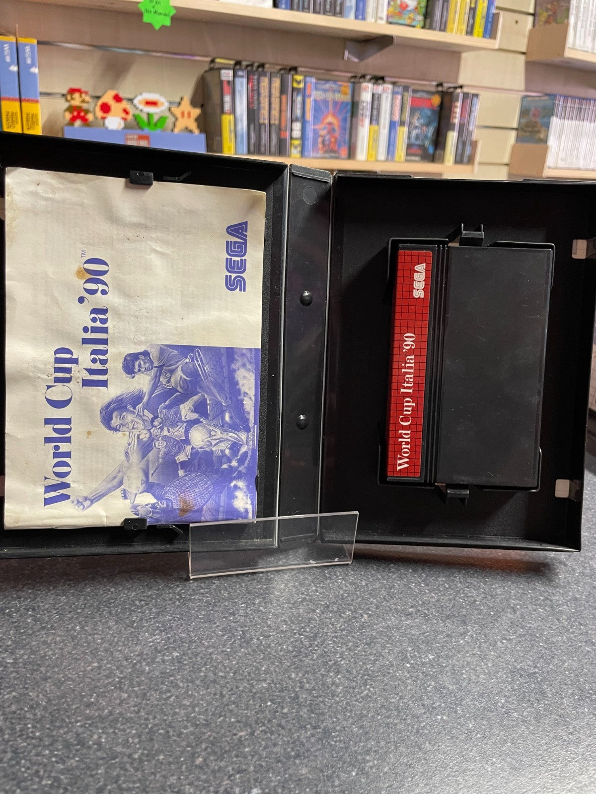 World Cup Italia '90 - Sega Master System - Boxed with Manual