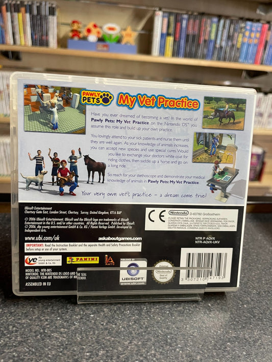Pawly Pets My Vet Practice - Nintendo Ds - Boxed with Manual